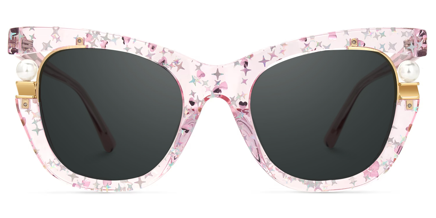 Pearl Rosa Cateye Brille gutes Bild