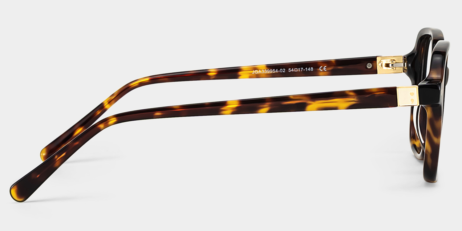 Talia Tortoise Quadratisch Brille4