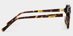Talia Tortoise Quadratisch Brille6