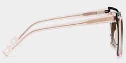 Twolla Beige Quadratisch Sonnenbrille3