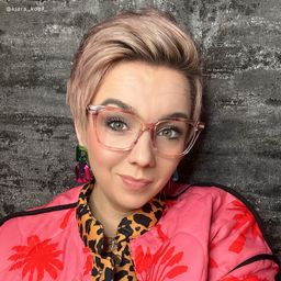 Jacqui Rosa-Tortoise Quadratisch Brille9