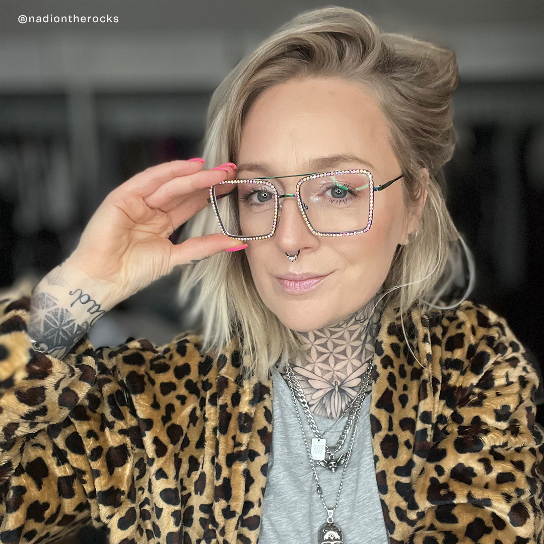 Diva Bunt Quadratisch Brille6