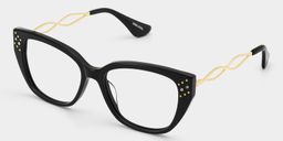 Alma Schwarz Schmetterling Brille4