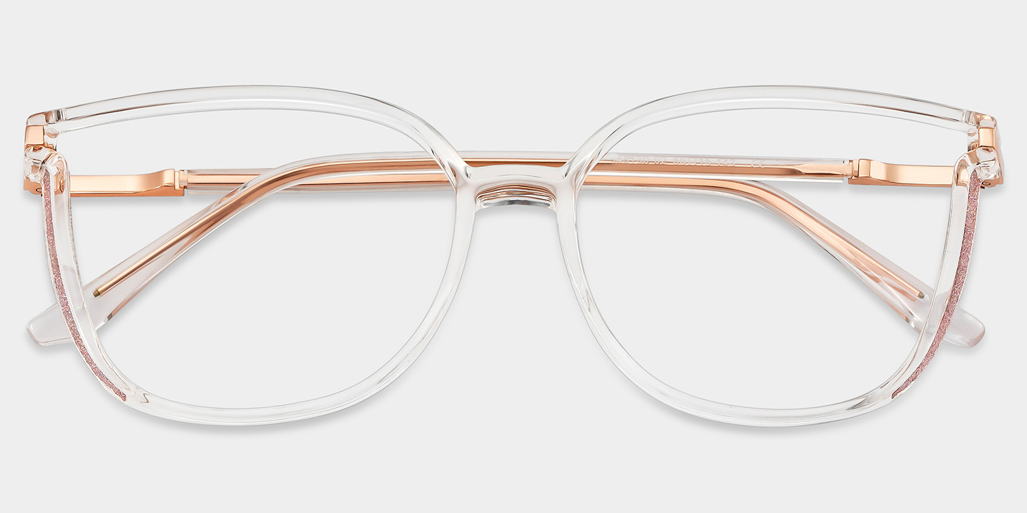 Walden Weiß Cateye Brille1
