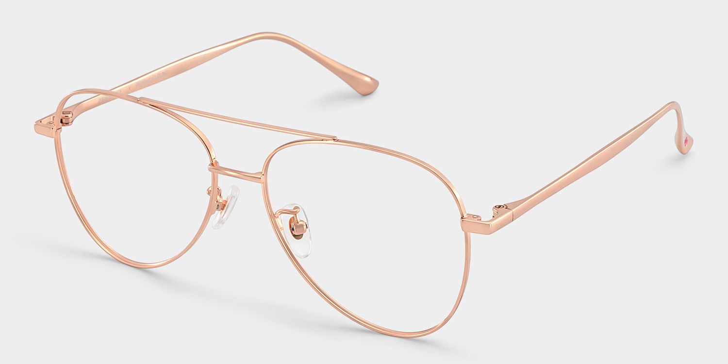 Cher Gold Pilot Brille3