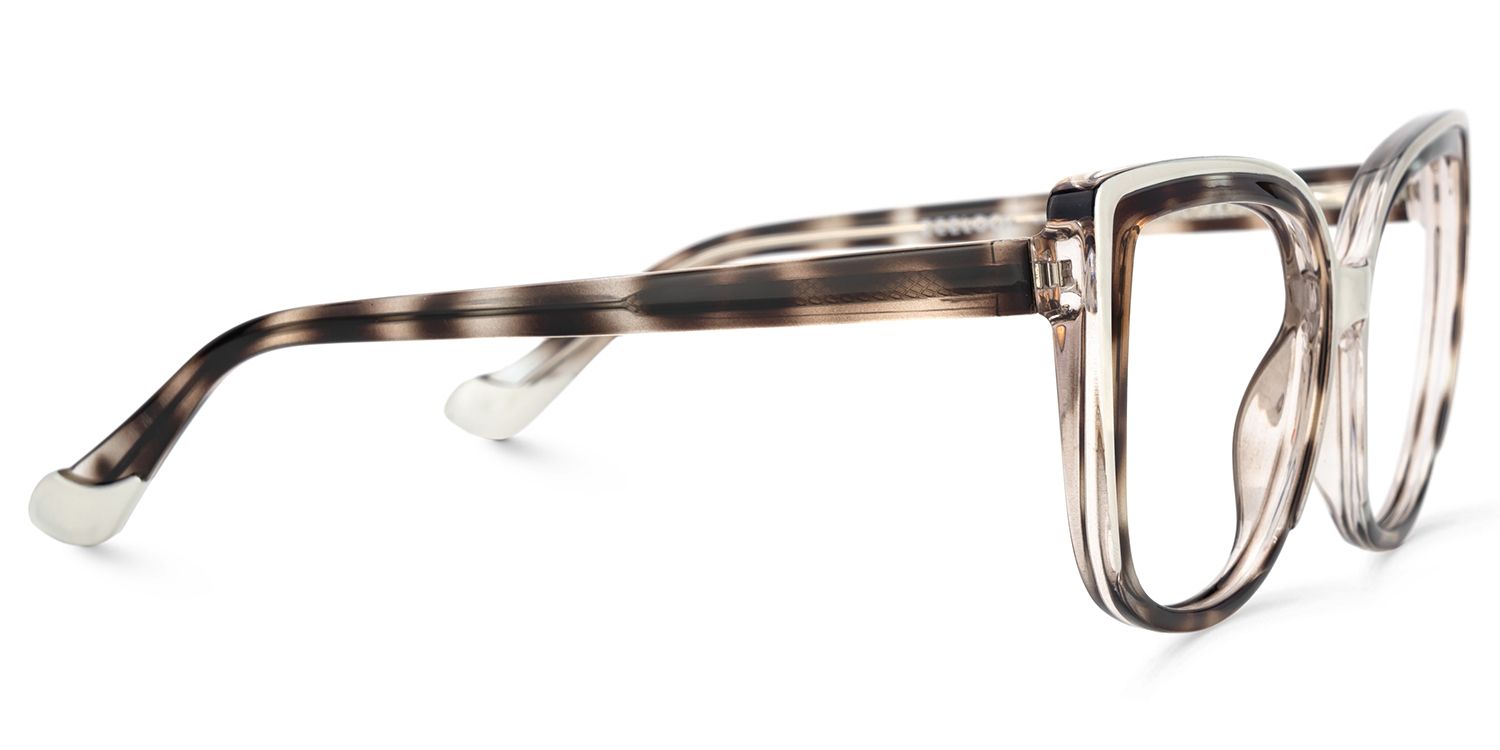 Fenn Braun-Tortoise Cateye Brille3