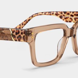 Caius Beige Quadratisch Brille7