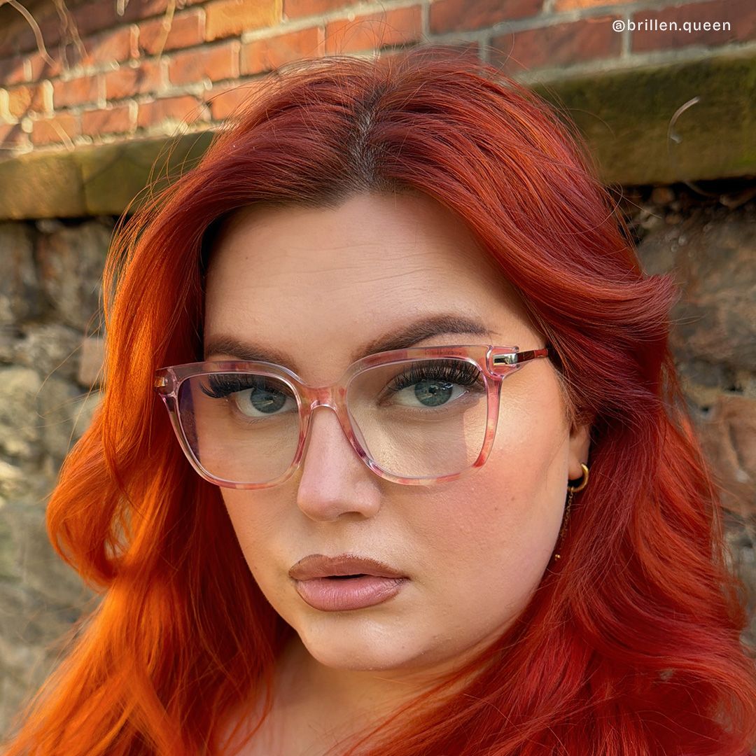 Jacqui Rosa-Tortoise Quadratisch Brille9
