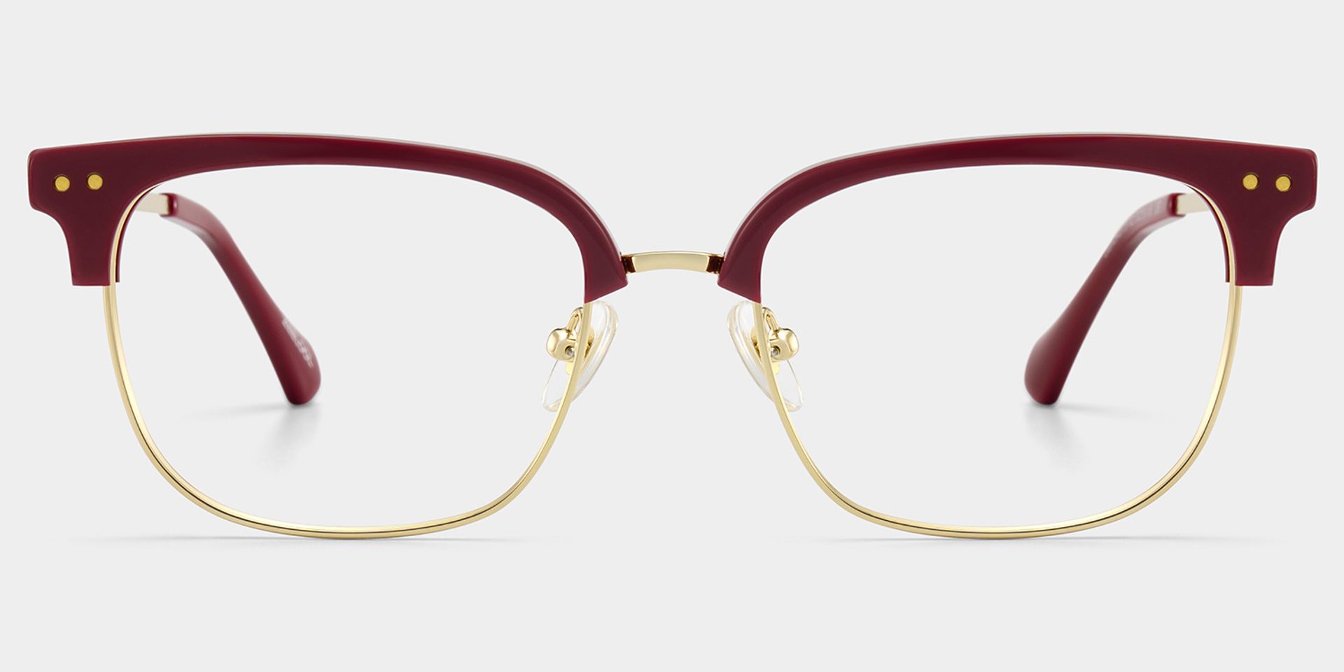 Nathan Rot Browline Brille3