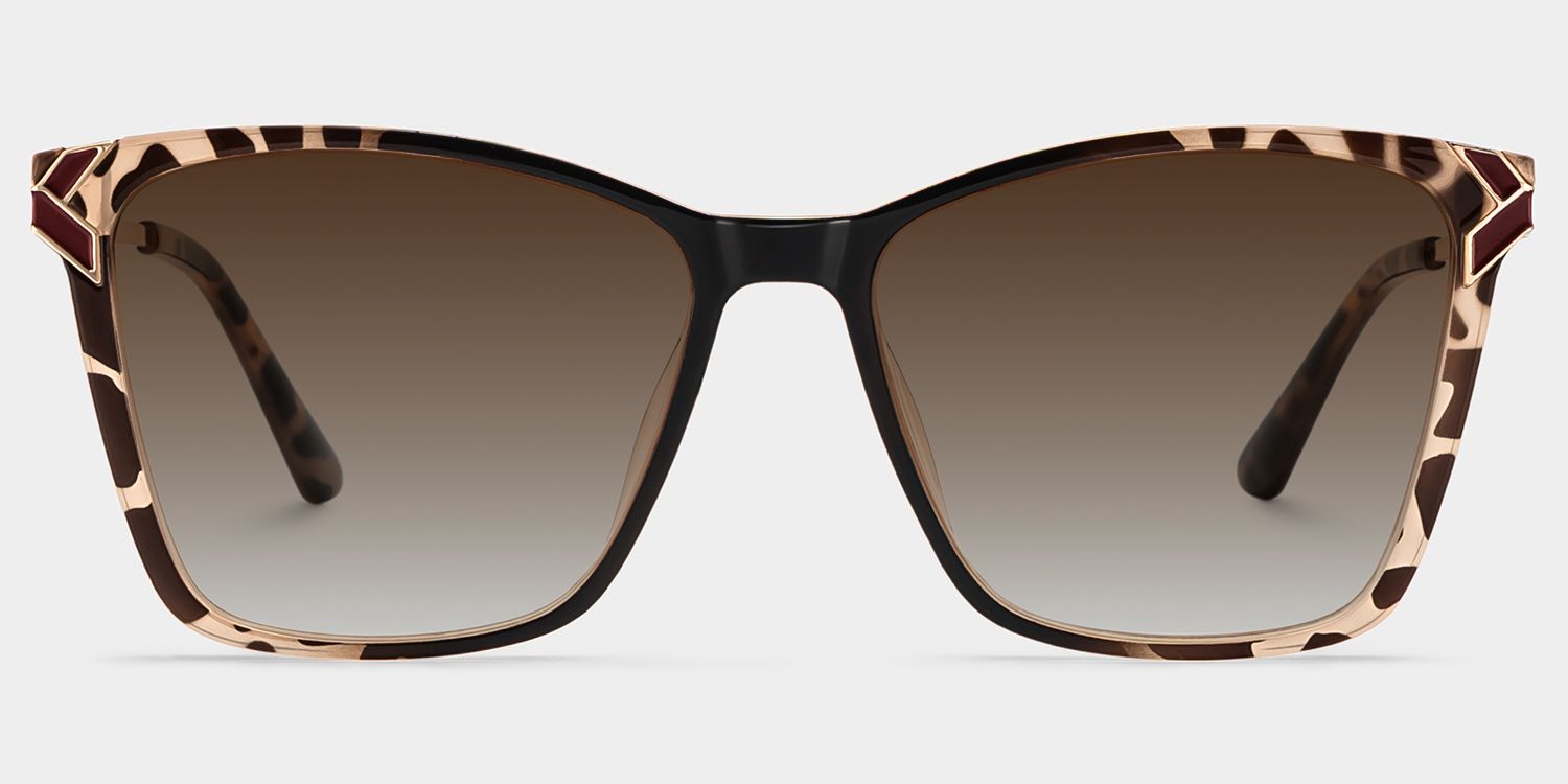 Tricee Square Style in Tortoise Sonnenbrille | ZEELOOL0