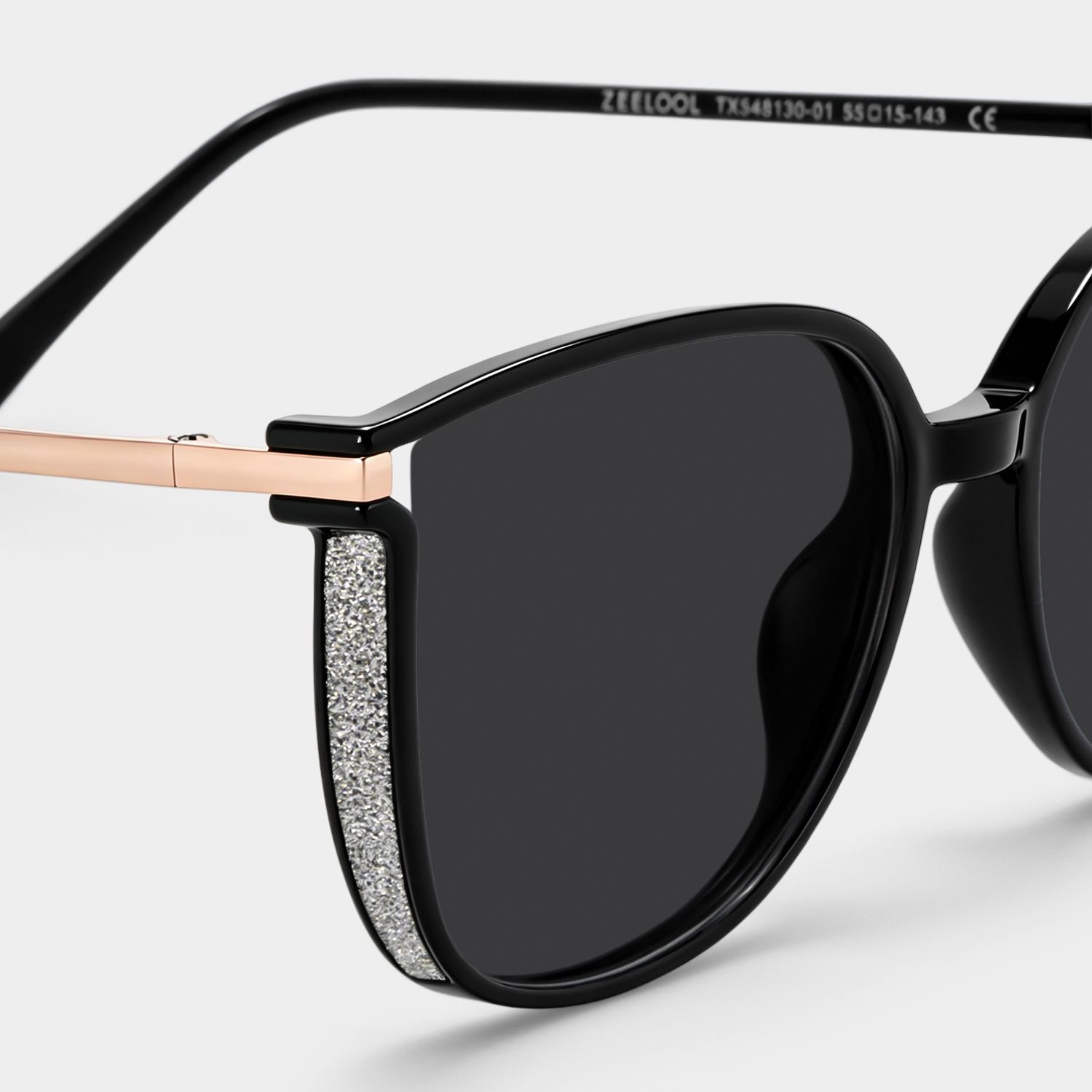 Walden Square Schwarz Rahmen-Sonnenbrille im Online-Sale | ZEELOOL4