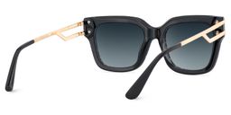 Lidia Grau-Leo Quadratisch Sonnenbrille4