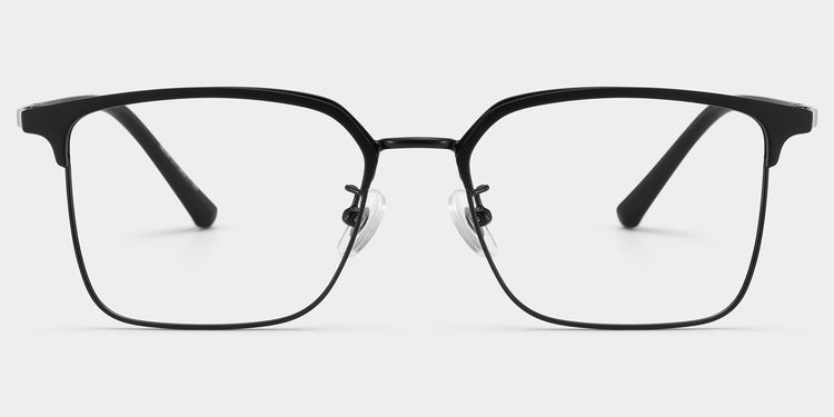 Tait Schwarz Rechteckig Brille