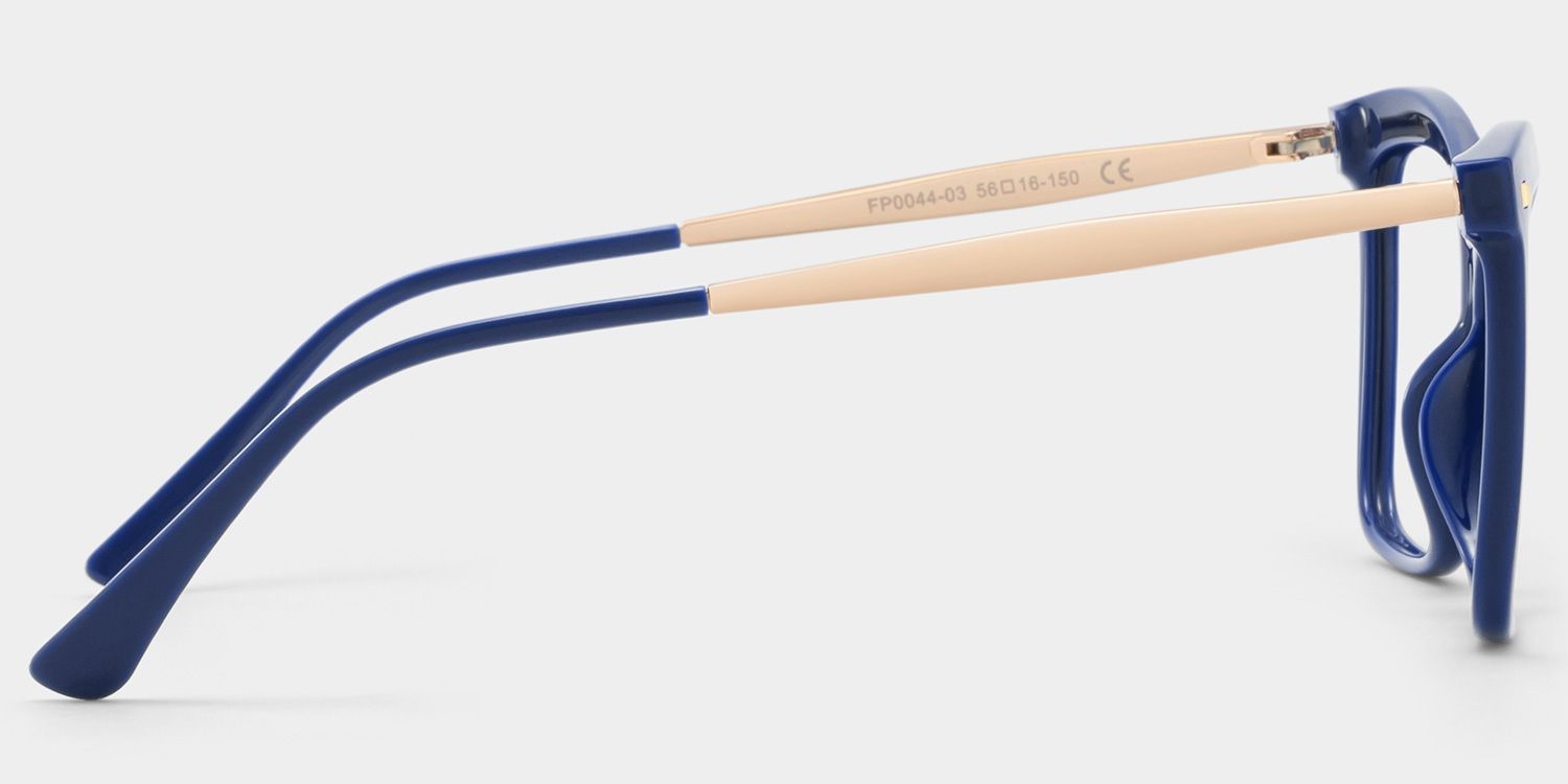 Isaebella Blau Schmetterling Brille3