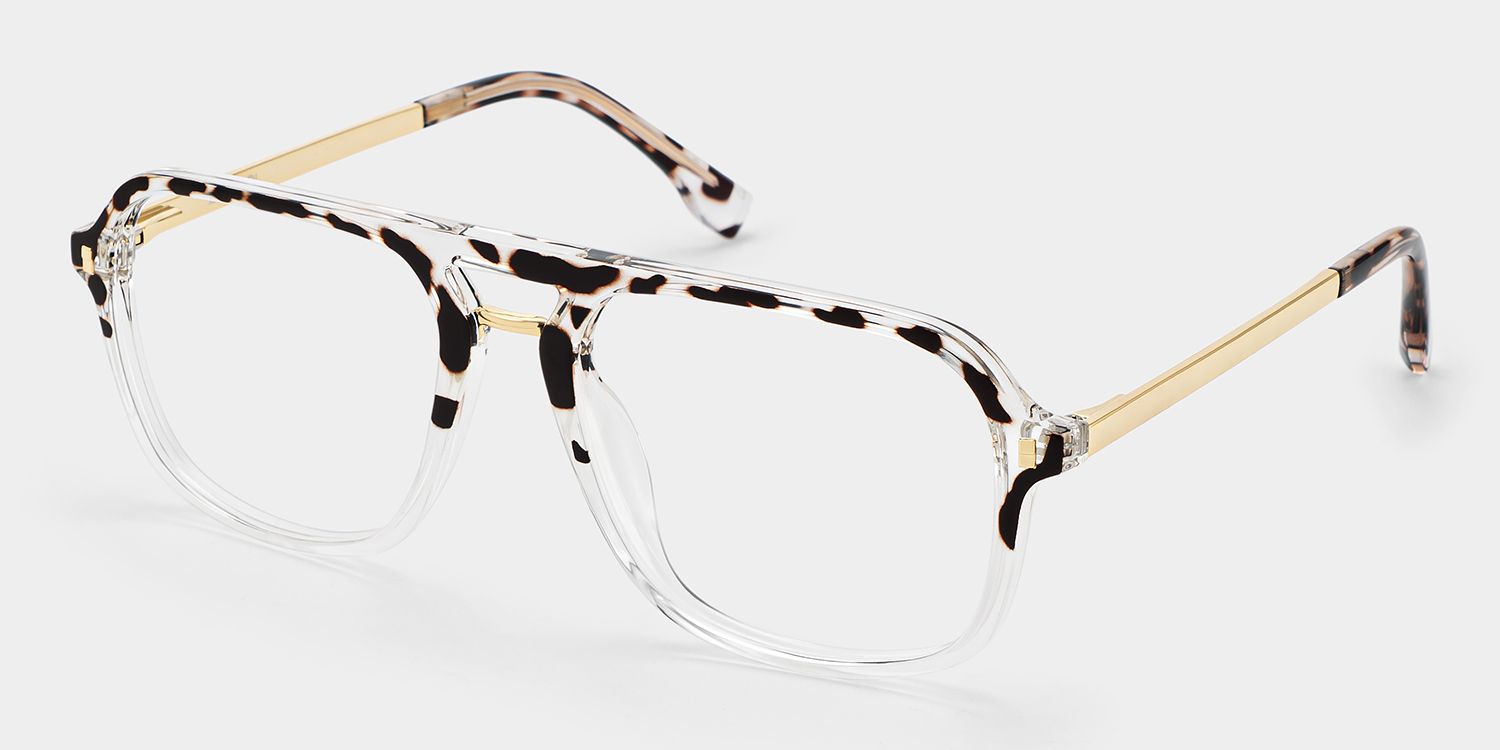 Berkeley Schwarz-Tortoise Pilot Brille2