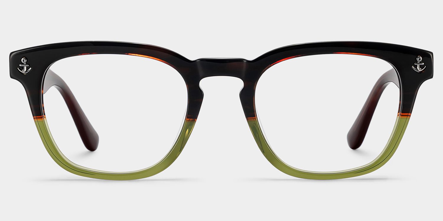 Pierce Zweifarbige Runde Acetatbrille shoppen | ZEELOOL2