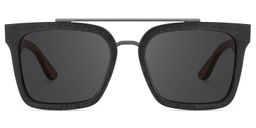Pascal Schwarz Pilot Sonnenbrille0