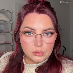 Jennifer Rosa-Gold Rund Brille9