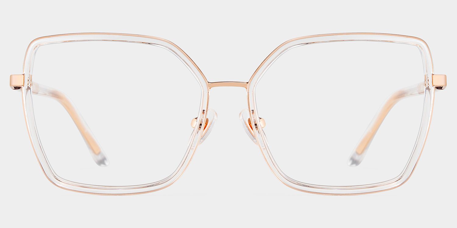 Olicia Klar Quadratisch Brille0