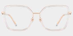 Olicia Klar Quadratisch Brille0