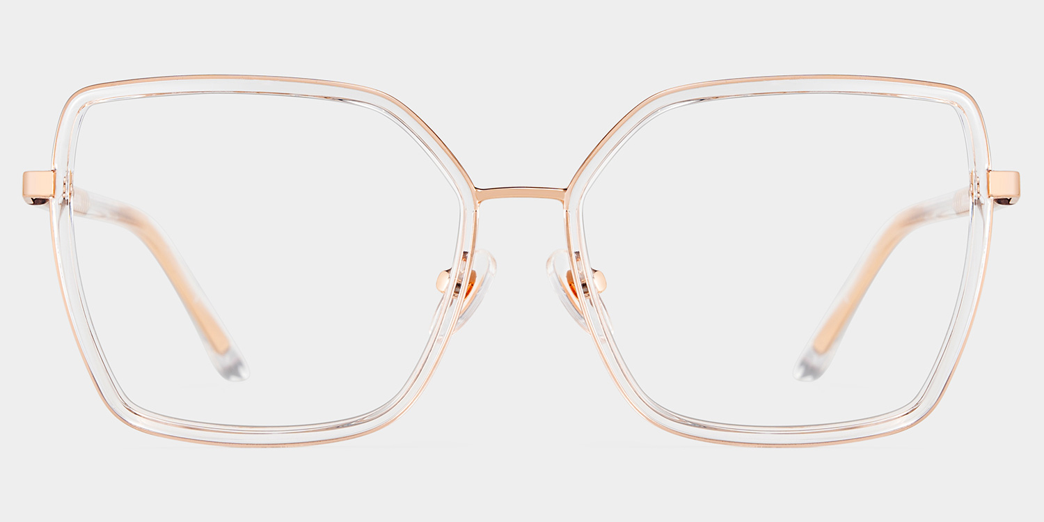 Olicia Kristall Quadratisch Brille0