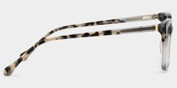 Juno Grau Rechteckig Brille5