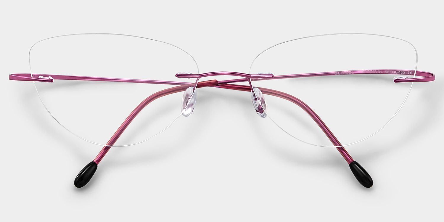 Evelyn Rosa Cat Eye Brille1