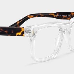Connor Klar Rechteckig Brille4