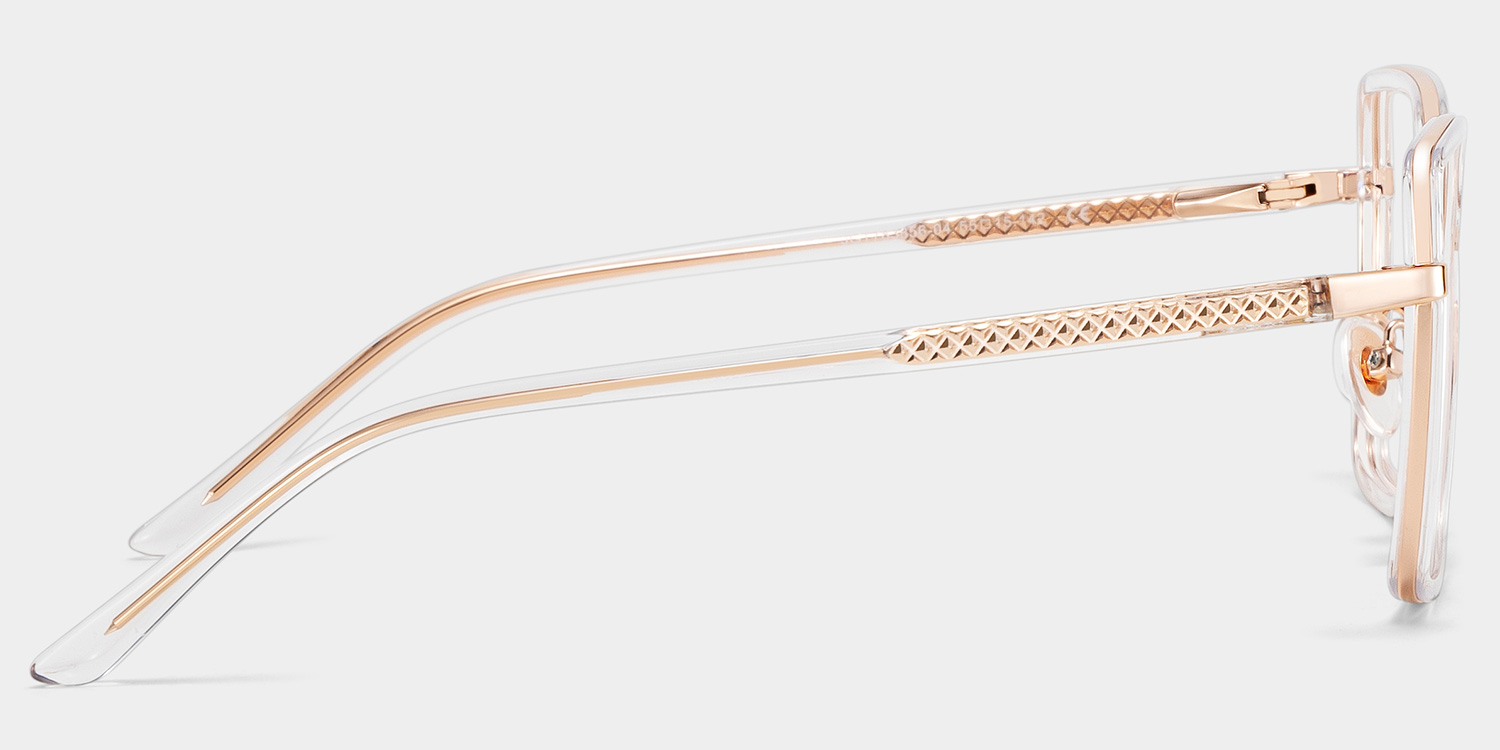 Olicia Kristall Quadratisch Brille3