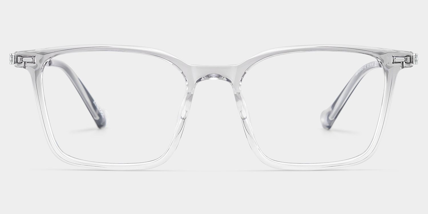 Archer Grau Rechteckig Brille1