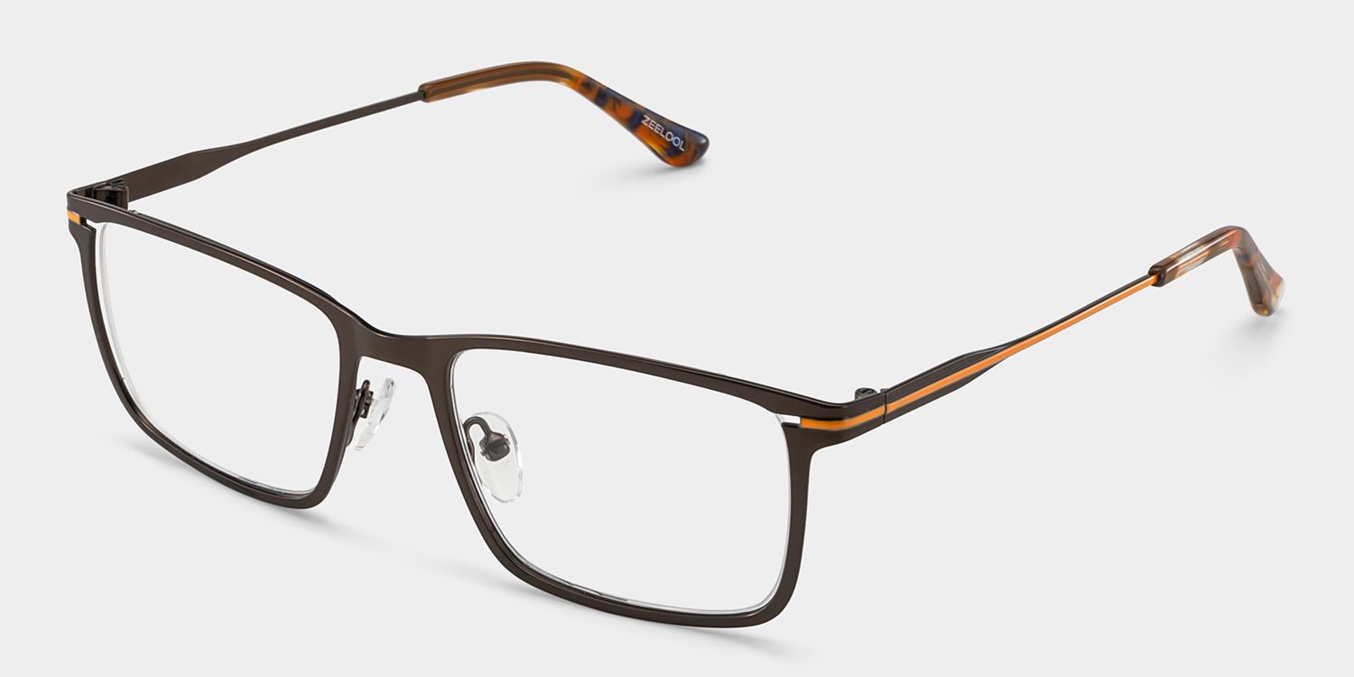 Roxana Braun Rechteckig Brille5