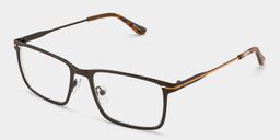 Roxana Braun Rechteckig Brille5