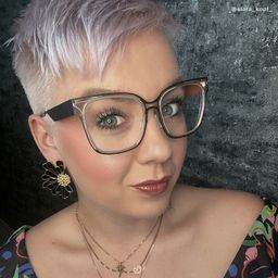 Dacarine Schwarz-Gold Quadratisch Brille8