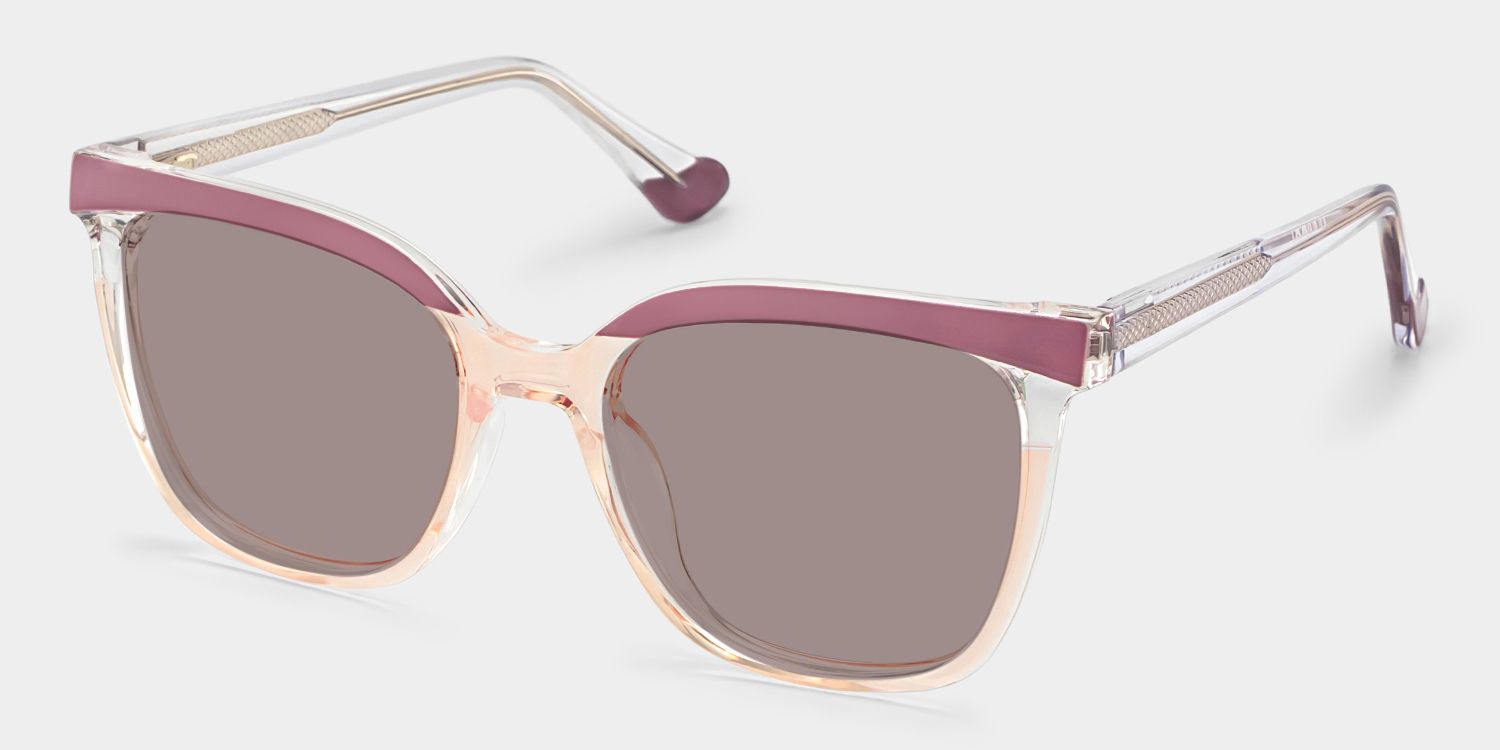 Tawana Lila Quadratisch Brille2