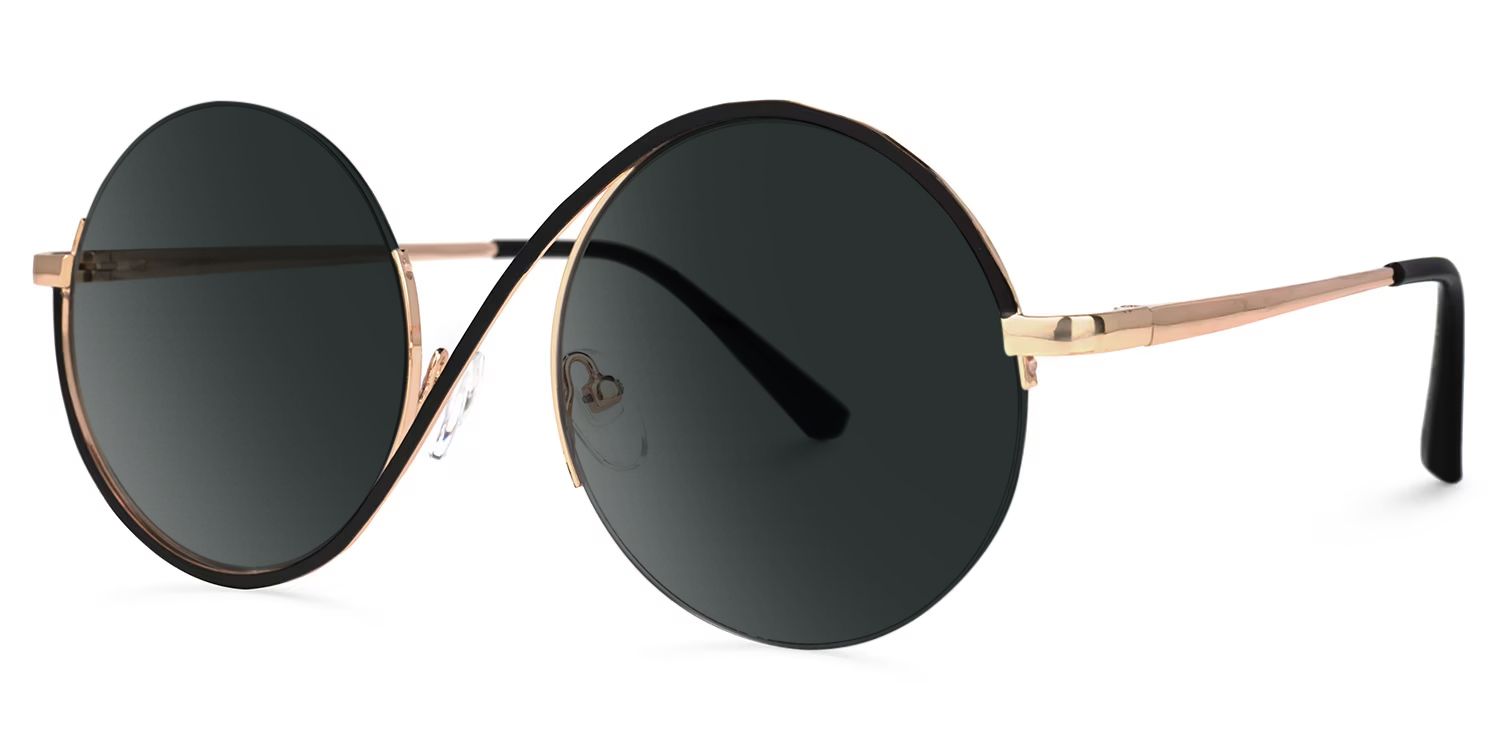 Alina Schwarz Rund Wicked Brille1