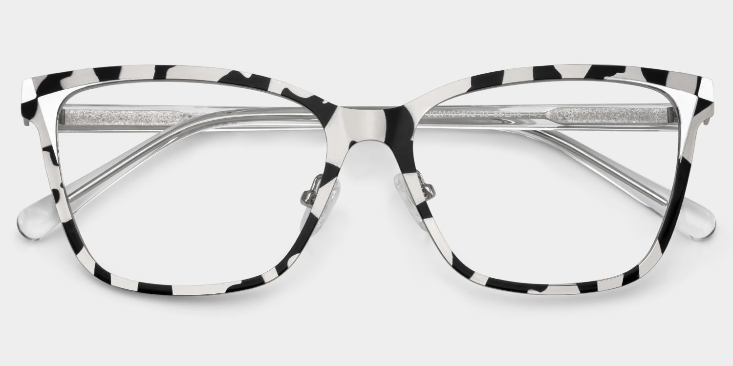 Elise Tortoise Rechteckig Brille3
