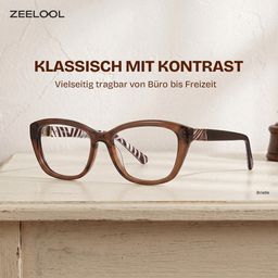 Brielle Braun Cateye Brille1