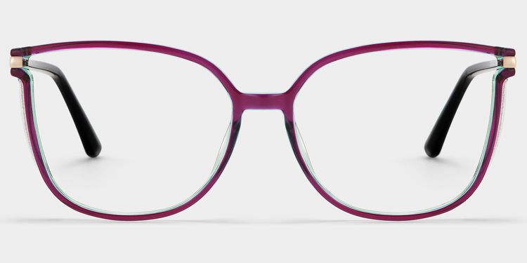 Walden Lila Cateye Brille