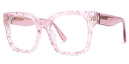 Scicluna Rosa Quadratisch Brille3