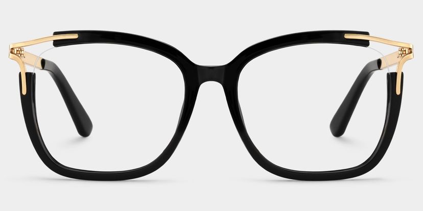 Sidibe Schwarz Quadratisch Brille