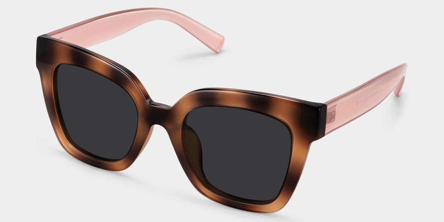 Malcolm Square Bernstein Sonnenbrille mit Sehstärke | ZEELOOL2