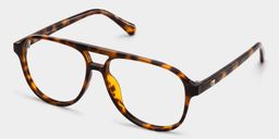Luna Tortoise Pilot Brille2