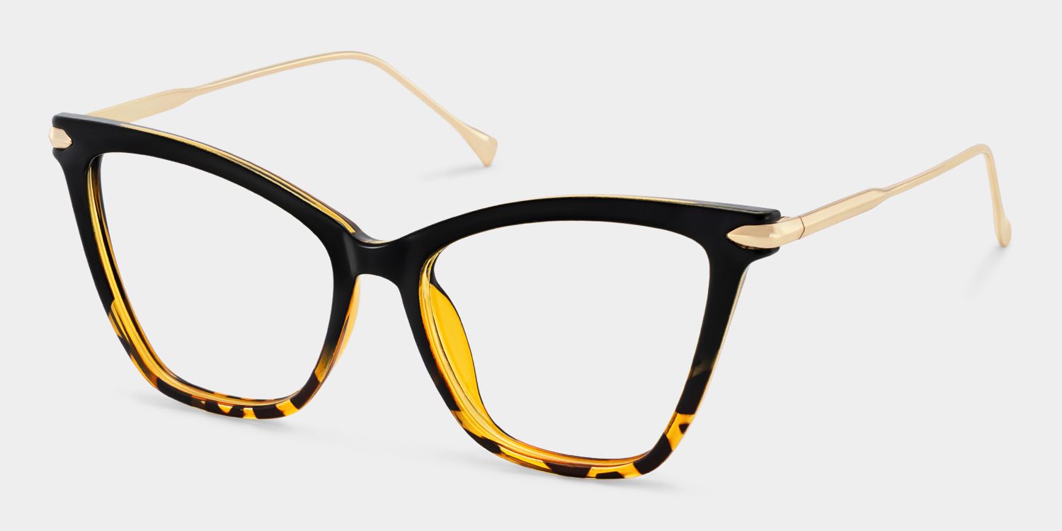 Hilary Tortoise Cateye Brille2