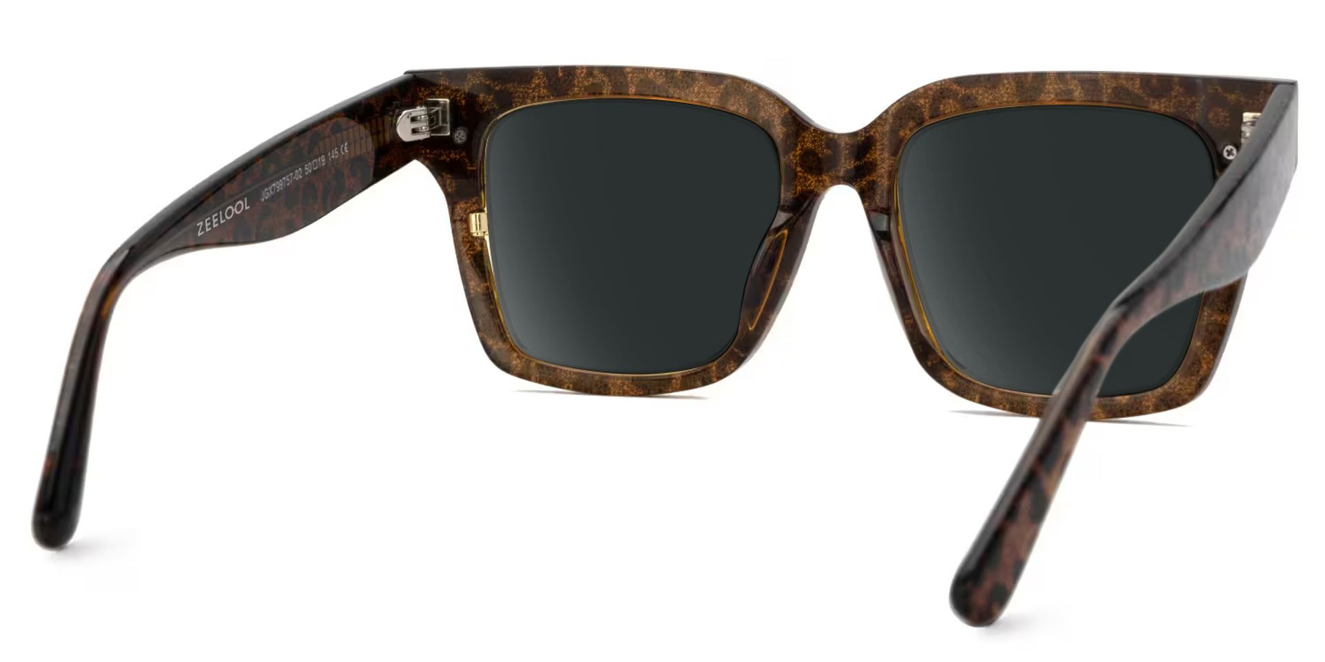 Taylor Braun-Leo Quadratisch Gemischte Materialien Brille3
