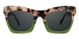 Benitez Grün-Tortoise Quadratisch Brille0