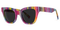 Nereyda Skittles Bunt Cateye Bonbon Brille1