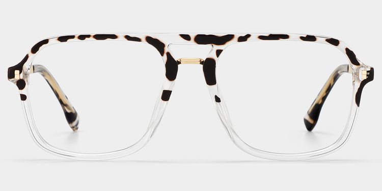 Berkeley Schwarz-Tortoise Pilot Brille