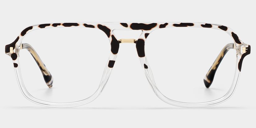 Berkeley Schwarz-Tortoise Pilot Brille