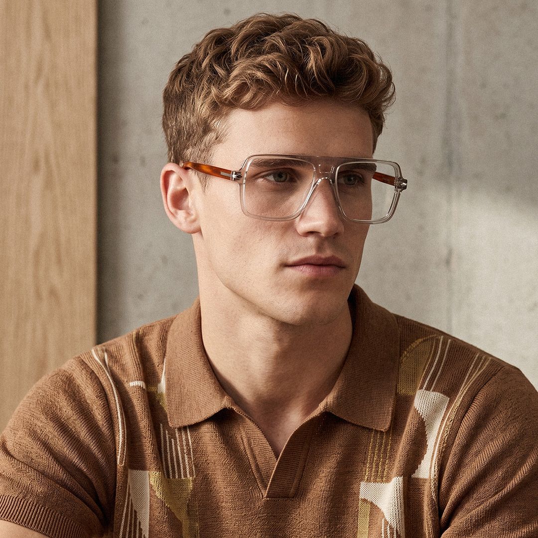 Easton Pilotenbrillengestell in der Farbe Beige | ZEELOOL6