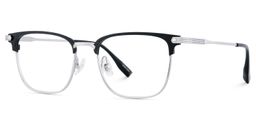 Barrett Silber Browline Brille2